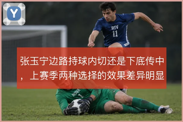张玉宁边路持球内切还是下底传中，上赛季两种选择的效果差异明显