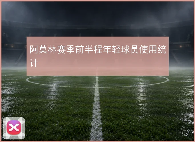 阿莫林赛季前半程年轻球员使用统计